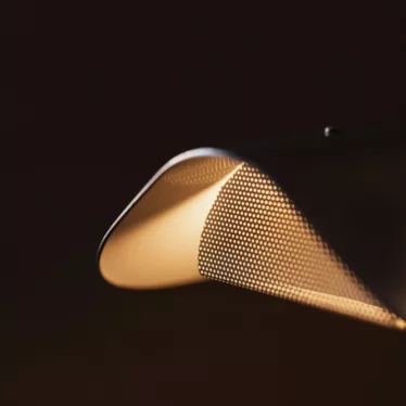 Wing Table Lamp - Grå