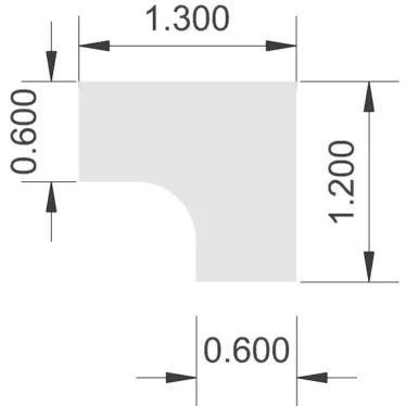 Edge 160x80 cm I-bein - Hvit høytrykkslaminat / Sort understell 64,5-80 cm