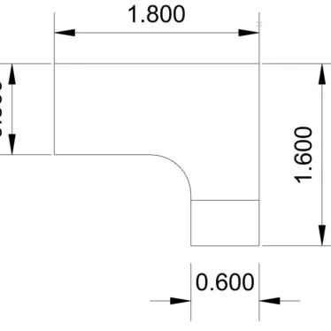 Edge 160x80 cm I-bein - Hvit høytrykkslaminat / Sort understell 64,5-80 cm