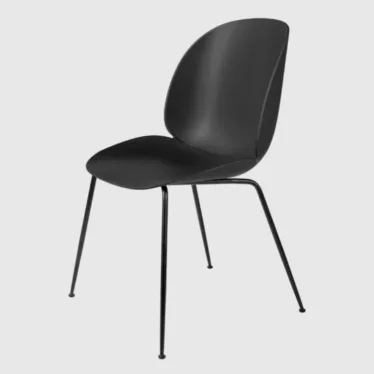 Beetle Chair - Mørk Grønn / Matt sort understell