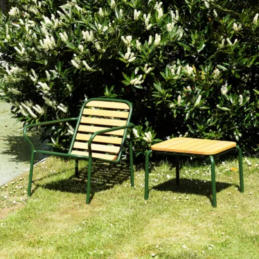 Vig Lounge Chair - Mørk grønn