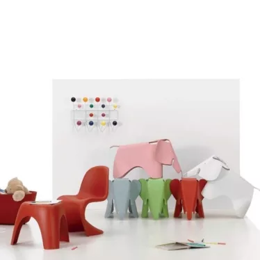 Elephant chair small - Poppy Red