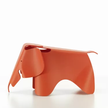 Elephant chair - Poppy Red