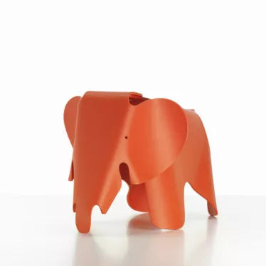 Elephant chair small - Poppy Red