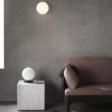 TR Bulb Ceiling/Wall Lamp - Sort / Matt kule