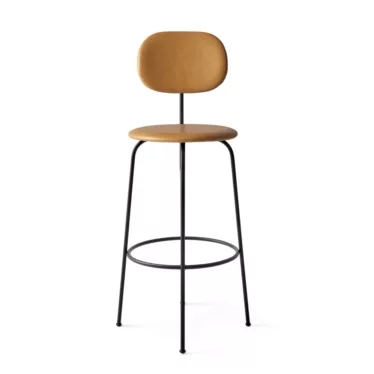Afteroom Plus Bar Chair - Brun Cognac Dakar 0250 / Sort understell