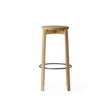Passage Bar stool - Sort / Pulverlakkert stål