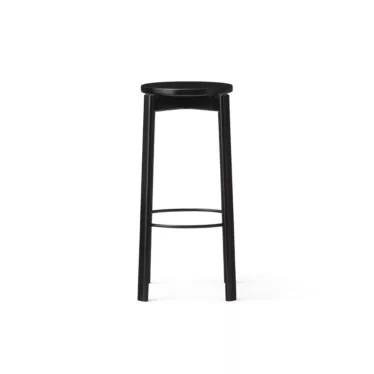 Passage Bar stool - Eik / Pulverlakkert stål