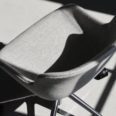 Hyg Chair Swivel Fullpolstret - Gaslift / 5 stjernes fotkryss