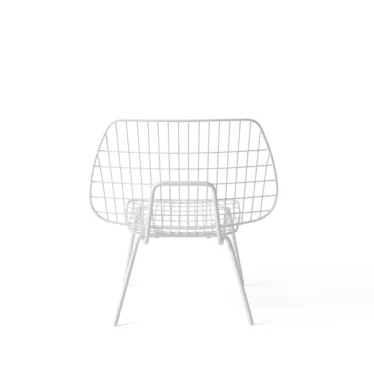 WM String Lounge Chair - Hvit