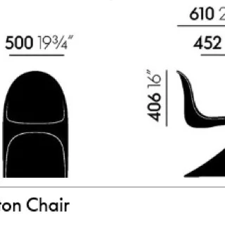 Panton Chair - Hvit