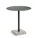 Terrazzo Table Round - Anthracite plate / Grå fot