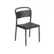 Linear Steel Side Chair - Sort