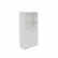 Flexi 4A4 slagdørskap - Hvit laminat / 2x1A4 dører / Åpne overhyller