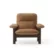 Brasilia Lounge Chair - Dunes Cognac 21004 / Valnøtt understell