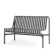 Palissade Dining bench - Anthracite