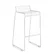 HEE Bar stool High - White