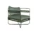 Bris stol - Deep Olive / Grønn Hispano grass / Rustfritt stål understell