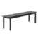 Linear Steel Bench 170x34cm - Sort