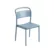 Linear Steel Side Chair - Pale Blue