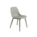 Fiber side chair wood base