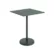 Linear Steel Cafe Table - Dark green