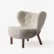 Little Petra VB1 Lounge chair - Beige Karakortum 003 / Oljet valnøtt