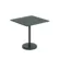 Linear Steel Cafe Table 70x70 x H73cm - Mørk grønn