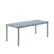 Linear Steel Bench 110x34cm - Pale Blue