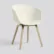 About A Chair AAC 22 - Creamy White / Mattlakkert eik understell