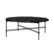 TS Coffee Table - Sort Marquina Marmor / Sort understell