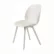 Beetle Dining chair - Alabaster hvit / Polypropylen understell