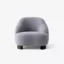 Margas Lounge Chair LC1 - Blågrå Gentle 133 / Sortlakkerte eik