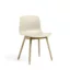 About a Chair AAC 12 ECO - Cream / Mattlakkert eik understell