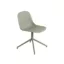Fiber side chair swivel base - Dusty green sete / Dusty green understell